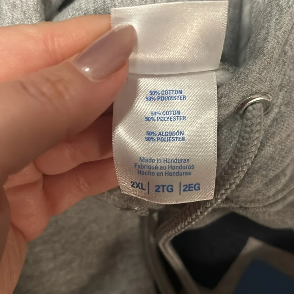 Peak Sports Academy Gray Hoodie - 2X New! - Picture 5 of 5